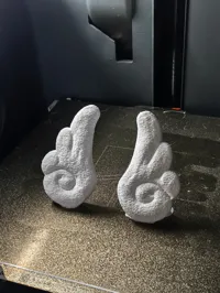 毛绒版发夹