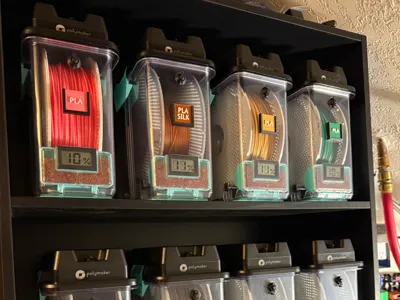 Filament Label for Polymaker PolyDryer Box