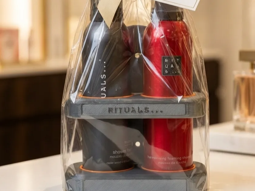 Dekorativer Badezimmer-Duschschaumhalter, besonderes Design, modernes Geschenkornament