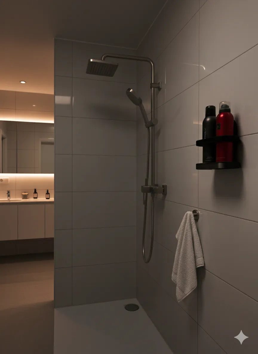 Support décoratif en mousse pour salle de bain et douche, Design spécial, ornement cadeau moderne