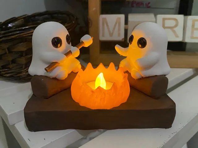 Ghost Campfire Light