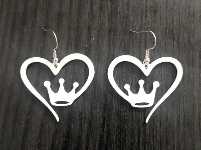 Majestic Heart - Earrings