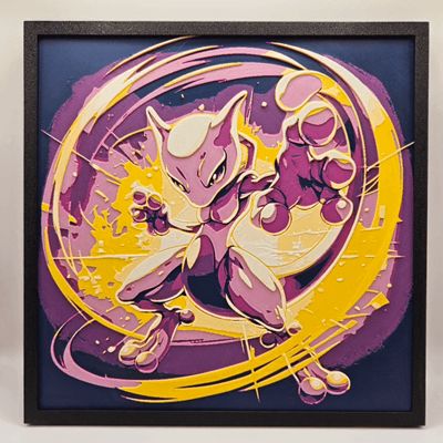 Mewtwo (Pokemon Hueforge)