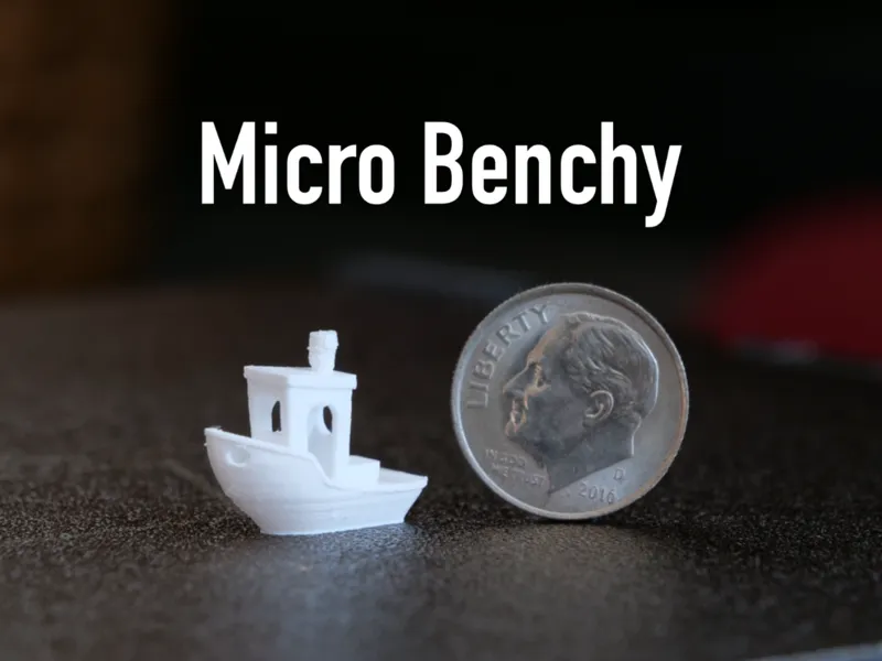 Micro Benchy mini Benchy will print 0.4 mm nozzle