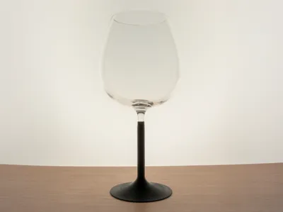 Replacement stem for a broken wine glass