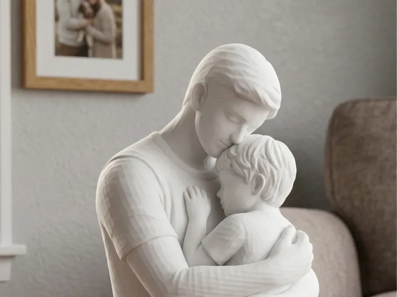 Padre e Figlio - Abbraccio di Papà