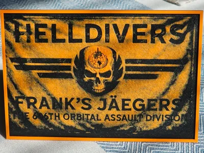 Frank's Jaegers 606th Flag