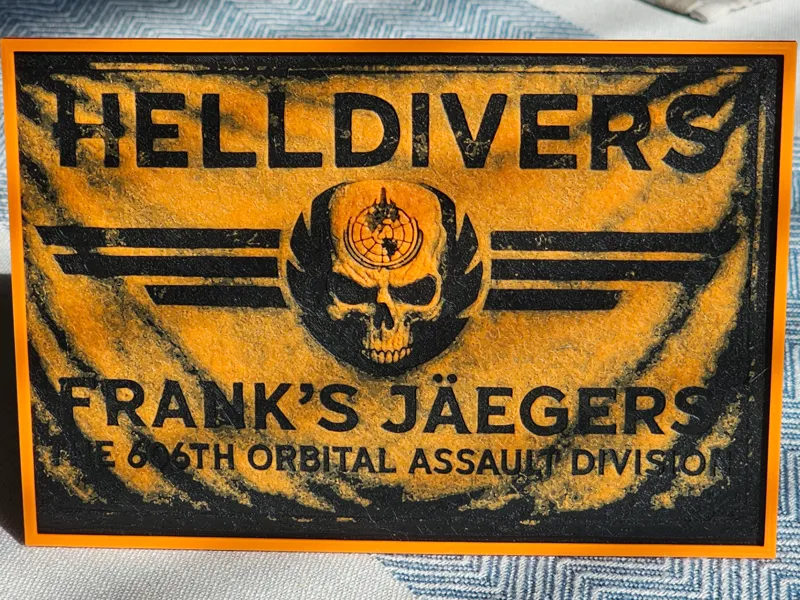 Frank's Jaegers 606th Flag