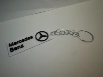 Mercedes keychain