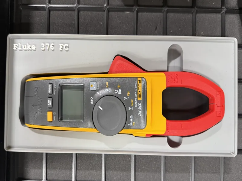Gridfinity Fluke 376 Clamp On Meter