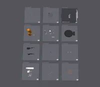 All Parts in one big file | 0.2mm layer, 2 walls, 10% infill