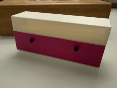 Dollhouse accessories - TV Cabinet