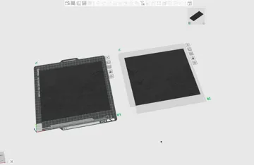 Cuadro decorativo en 3D: Hueforge Panoramic Kanagawa — vista de referencia 4