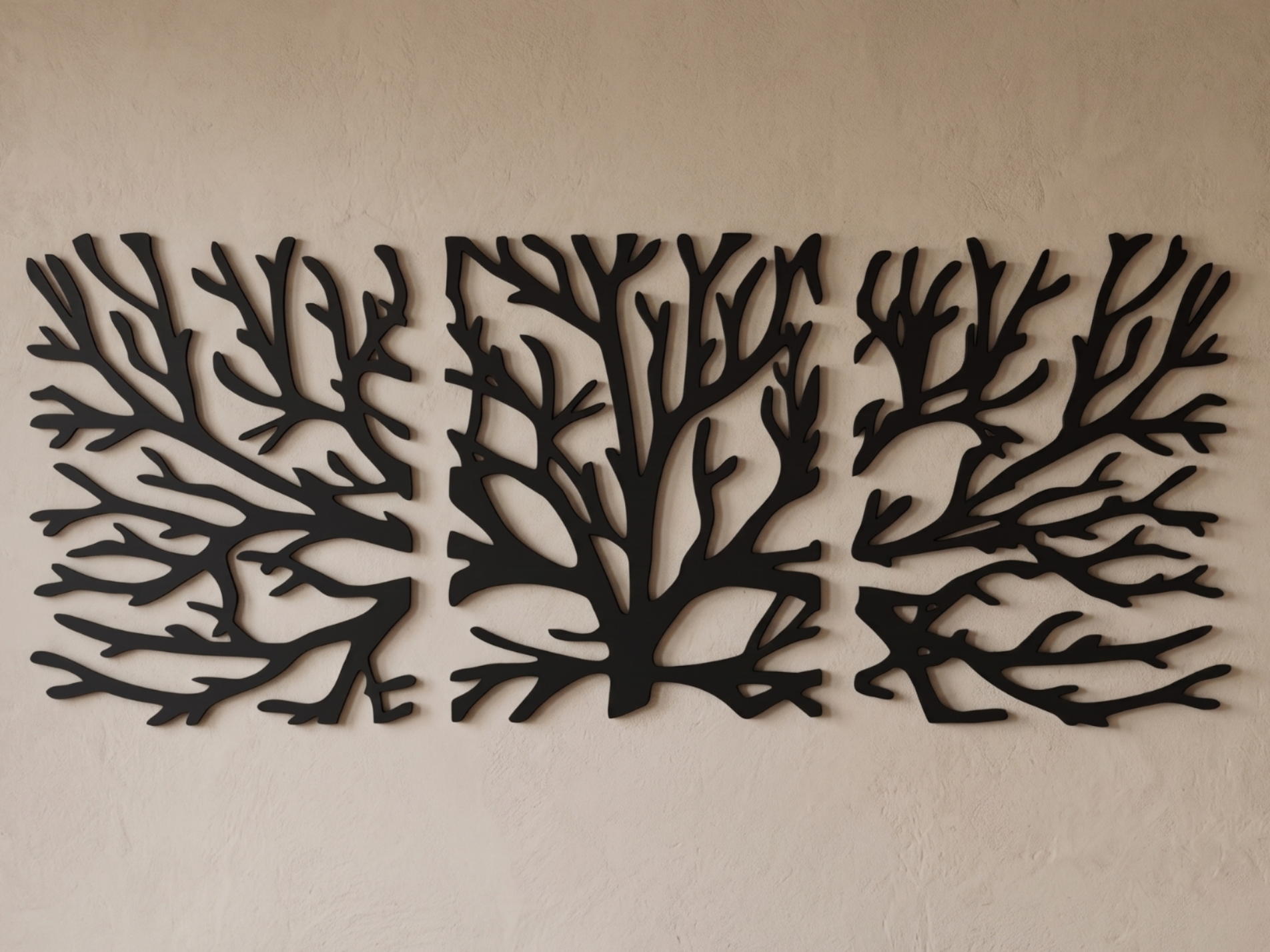 3-Panel Tree Wall Art