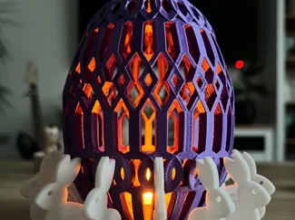Easter candle light