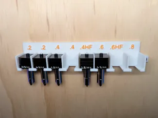 Hot End 8 Slot Screw Mount Holder
