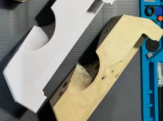 Suporte da escada da Piscina Lado Direito interno