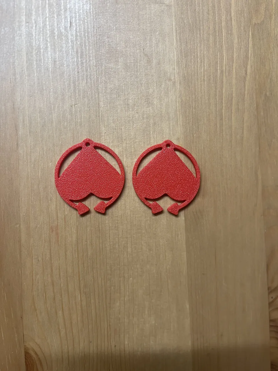 Heart Earrings view 2