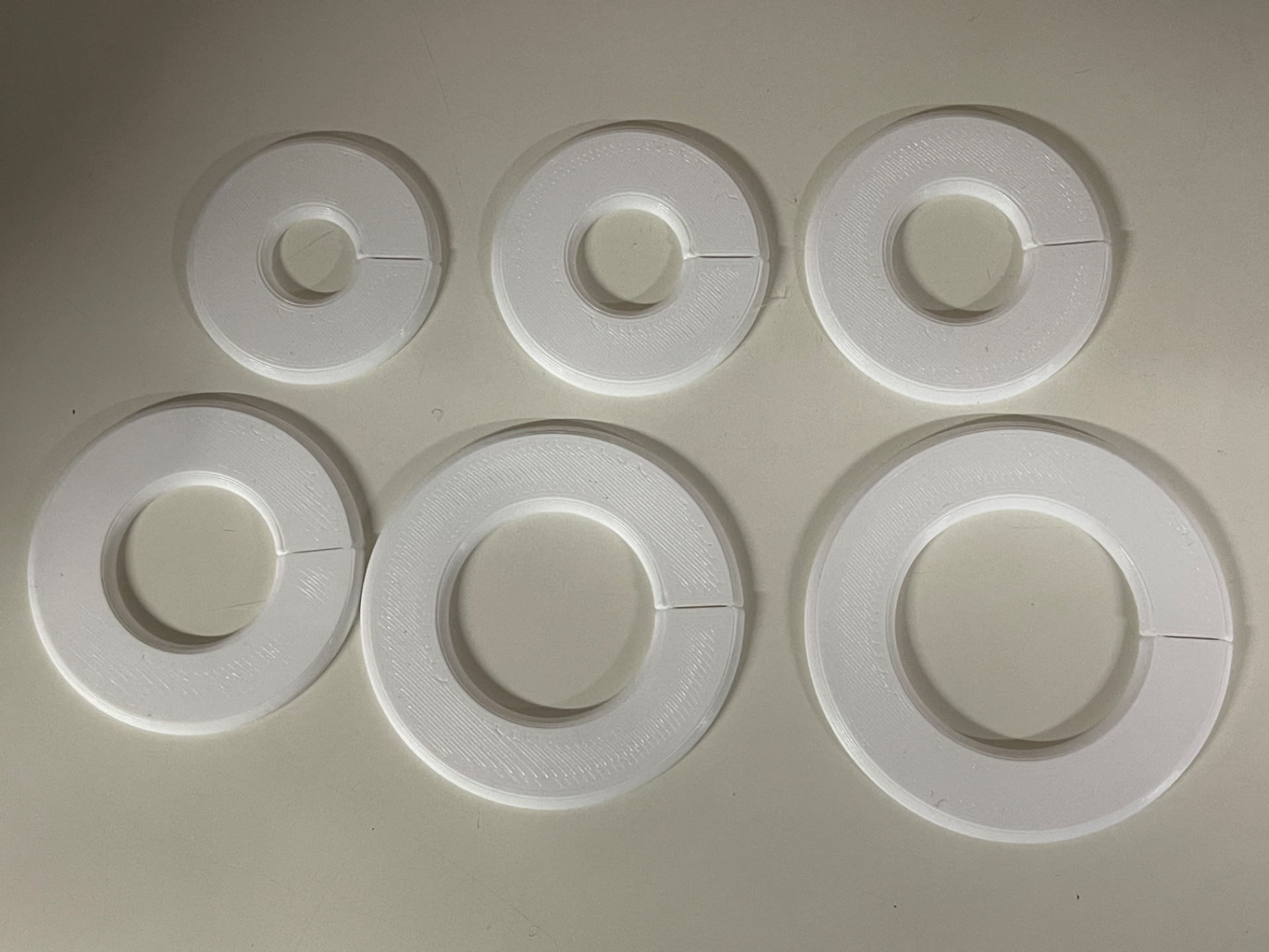 Pipe Rosette Print in place