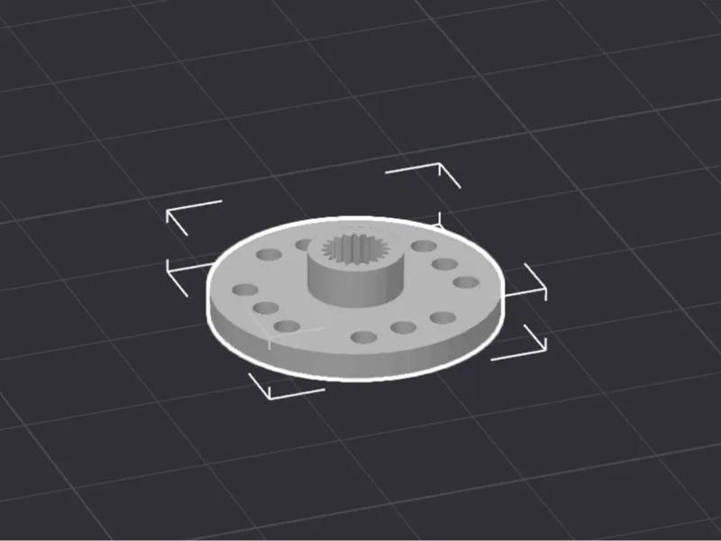 Servo Arm Round 21T