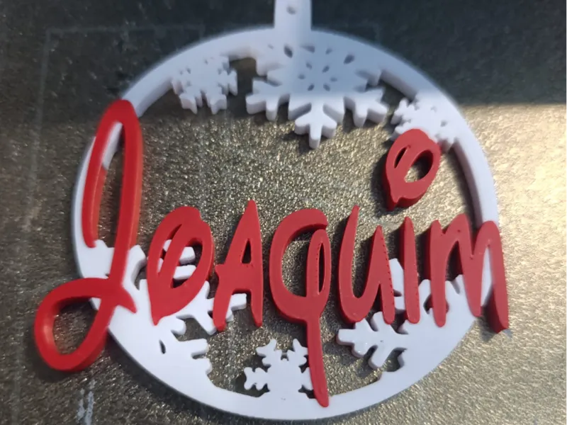 bola de navidad Joaquin
