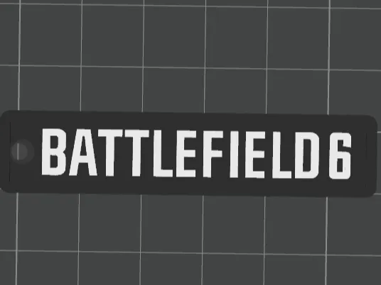 Battlefield 6 keychain