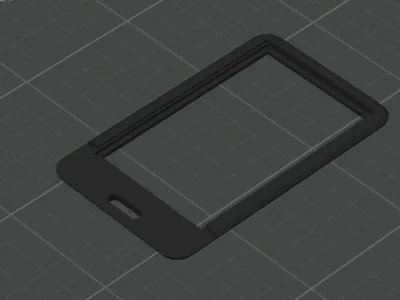 FRONT BADGE HOLDER FOR 2 CARDS