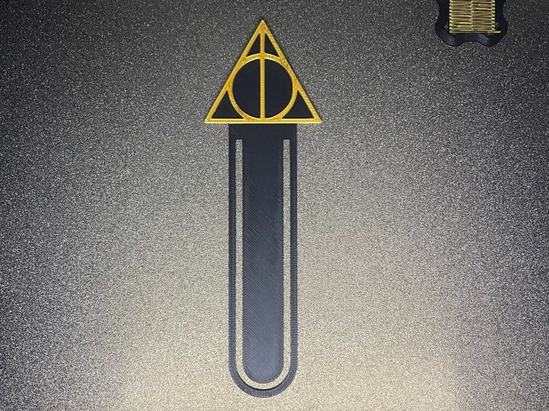 Marque page, Les Reliques de la mort Harry Potter
