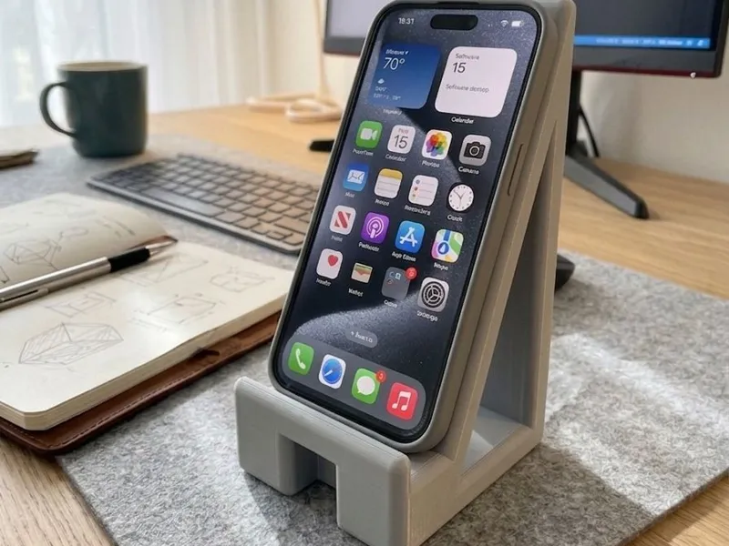 Minimalist Phone Stand - Charging Ready