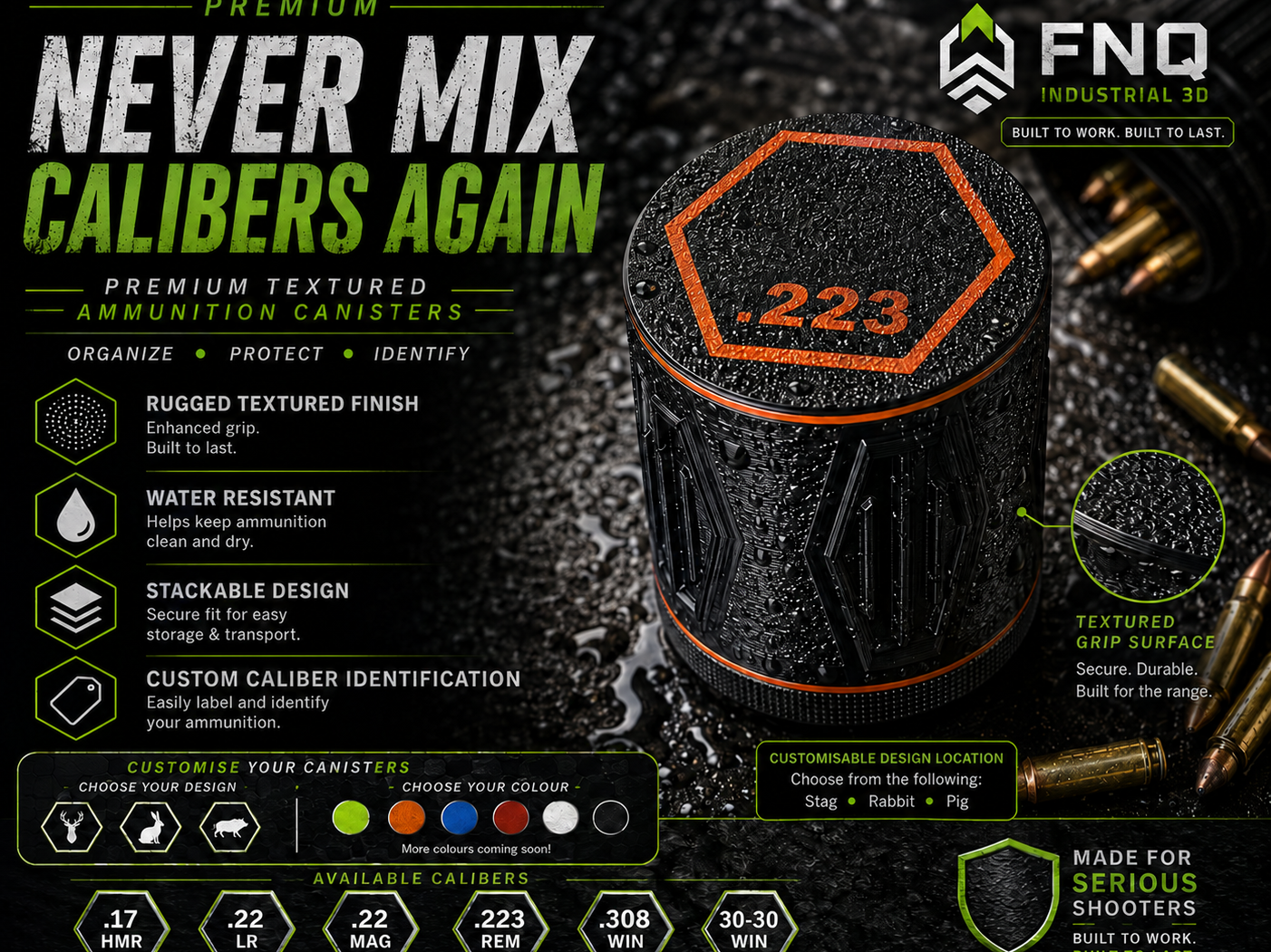 Ammo Capsule 2.0 – Modular Stackable System