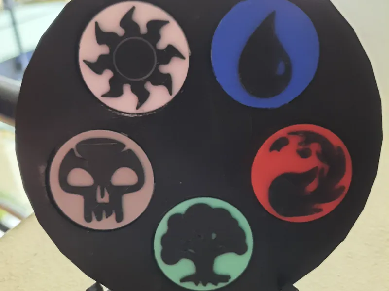 Magic The Gathering Mana Coin Holder