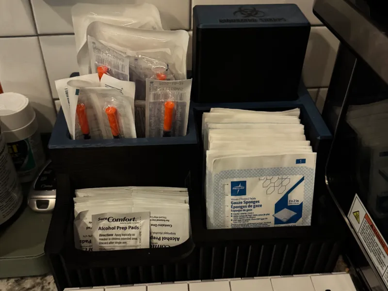 Medical Supplies Organizer