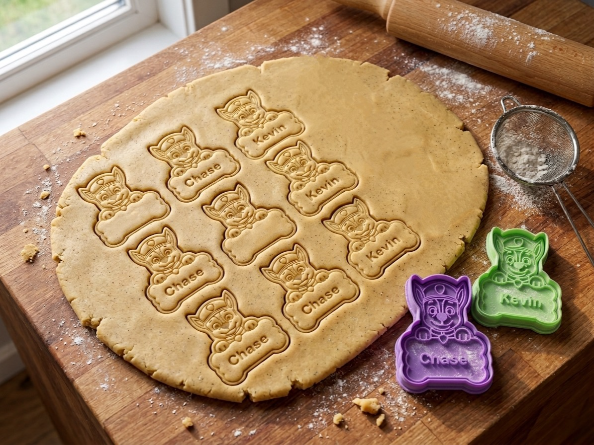 cortador de galletas Paw Patrol personalizable