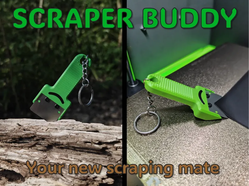 Scraper Buddy - Take him anywhere