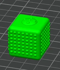 Cube fidget sensoriel en braille — photo 3