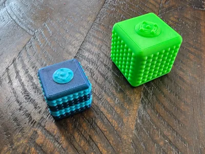 Braille sensory fidget and massager