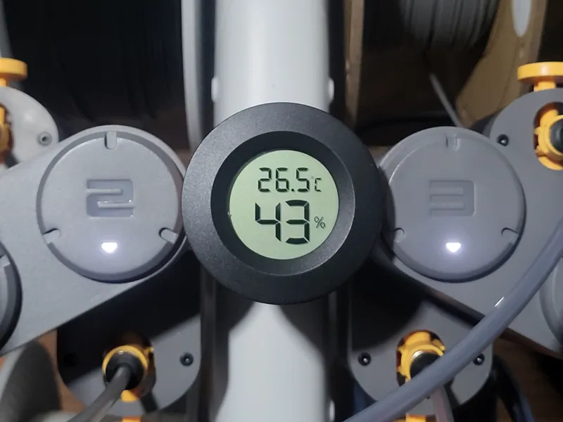 AMS Lite Bambu Hygrometer Mount - Round+Rectangle