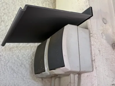 Rain Cover for Outdoor Socket Optional TPU Gasket