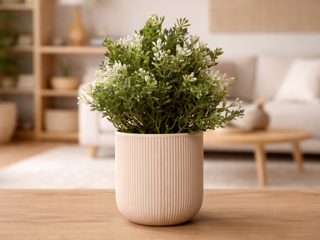Japandi Blumentopf - Minimalistisches Design