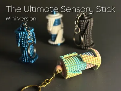 Ultimate Sensory Stick - Mini Keychain Fidget