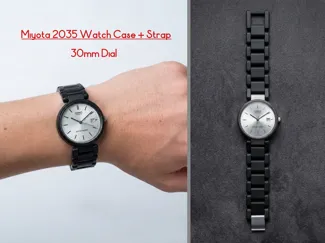 DIY Watch | Watch Case + Strap|Miyota 2035