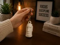 Moai Keychain big size