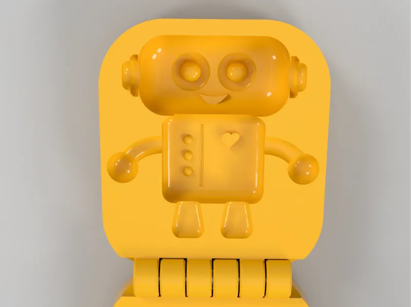 Robot Mould Hinge