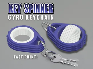 Key Spinner Gyro Keychain