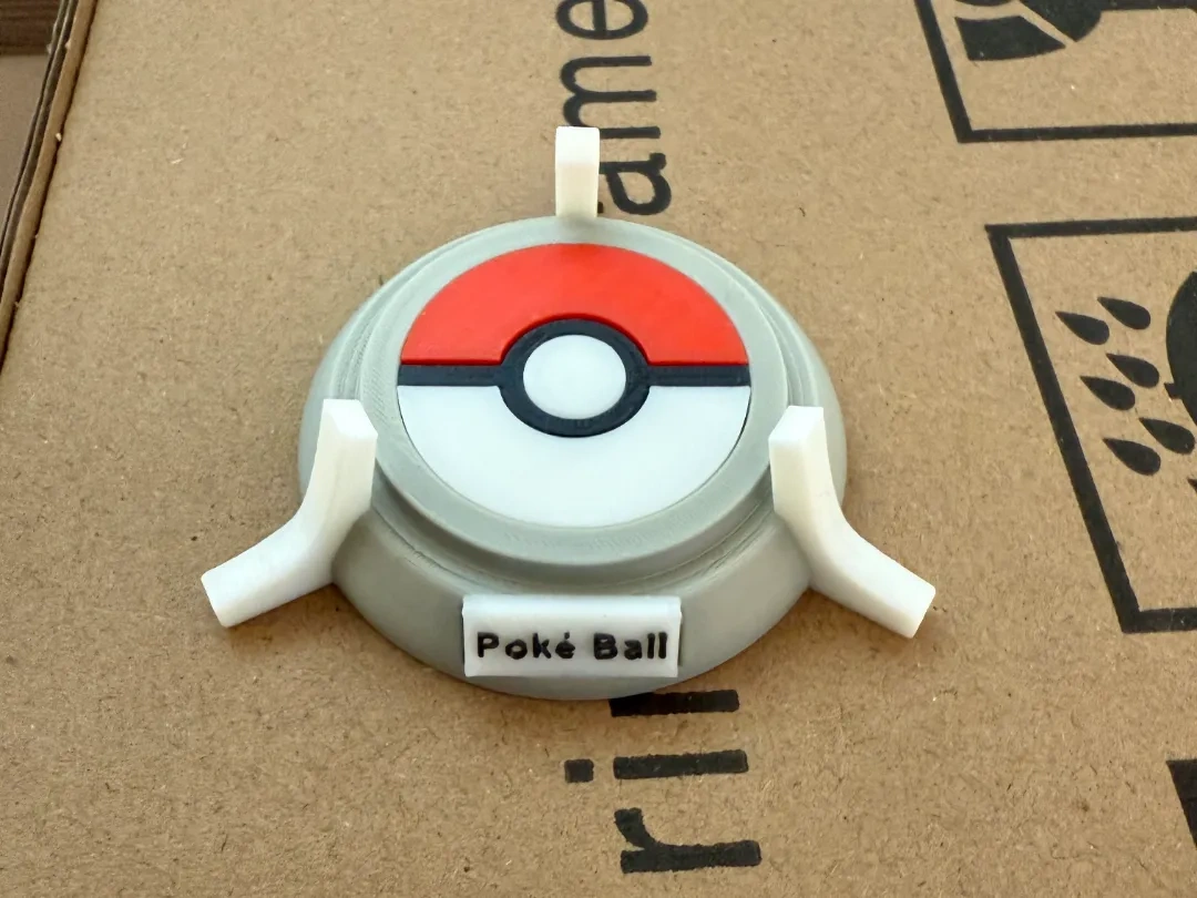 Miniatura 1 do modelo 3D 宝可梦精灵球底座