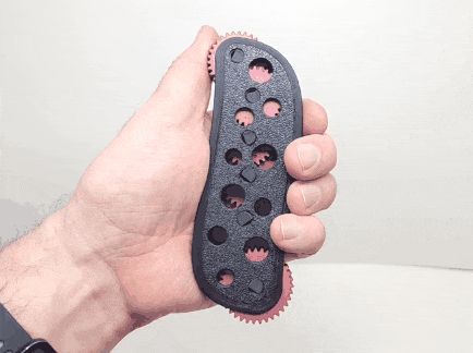 Gear Chain Fidget 28-1 Reduction