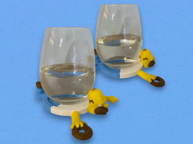 Porta Vasos Homero Simpson