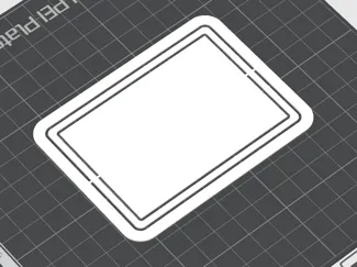 Poker Sized Card Stencil