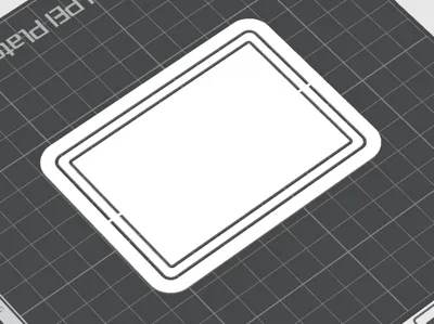 Poker Sized Card Stencil