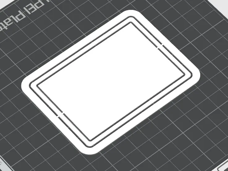 Poker Sized Card Stencil